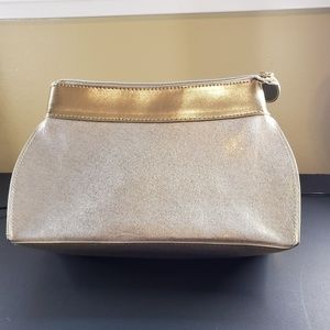Elizabeth Arden Gold Cosmetic Bag
